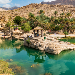 Wadi Bani Khalid Crystal Pools